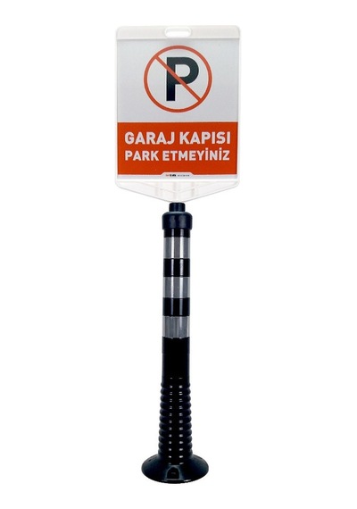 Garaj Kapısı Park Etmeyiniz Logo Çift Taraf Baskı Delinatör Seti