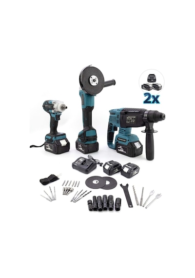 Dawreek Üçlü Set MK350 2B1Ş (Ş.Spral+S.Sıkma+Ş.Hilti)