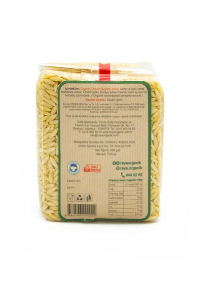 Organik Arpa Şehriye 500 G