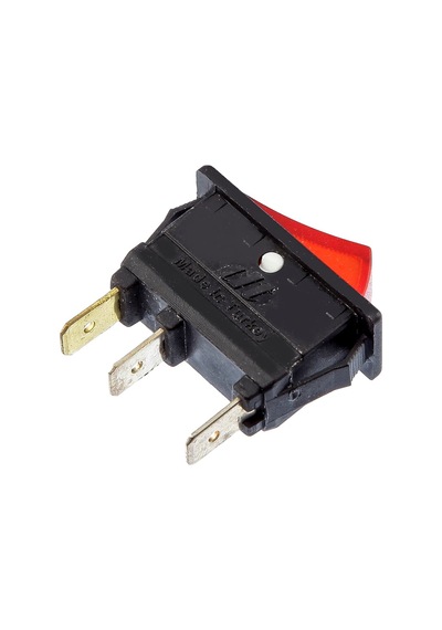 Tek-iş Işıklı Tekli Anahtar On Off Işıklı Anahtar Elektrkli Cihaz Anahtarı