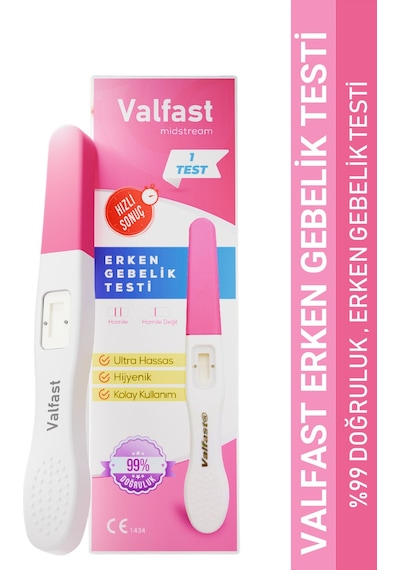 Erken Gebelik Testi Hızlı Hamilelik Testi 1 Adet Gizli Gönderim