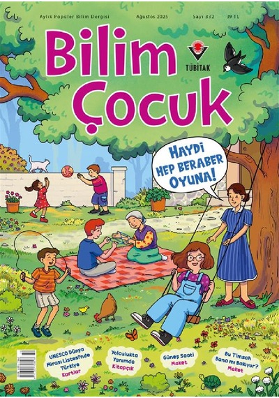 Bilim Çocuk Dergi Ağustos 2025 7-12 Yaş