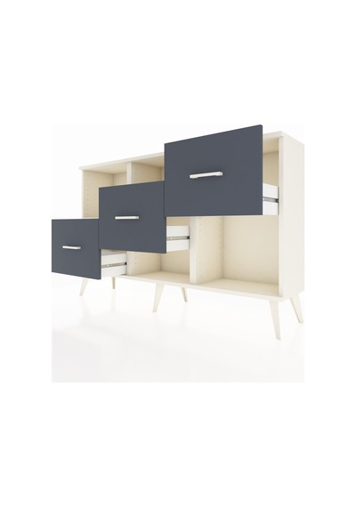 Arges Konsol 2 Raflı 3 Çekmeceli 132x30x83 Aytaşı-aytaşı/antrasit Aytaşı/antrasit Arges Konsol 2 Raflı 3 Çekmeceli 132x30x83 Aytaşı-aytaşı/antrasit Aytaşı/antrasit