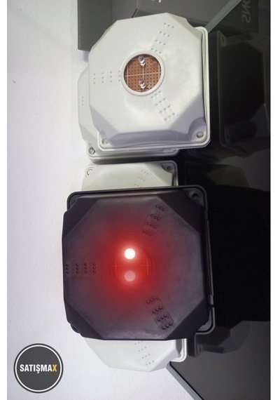 Caydırıcı Ev Ve Araç Güvenlik Yanıp Sönen Alarm Led Işık Siyah