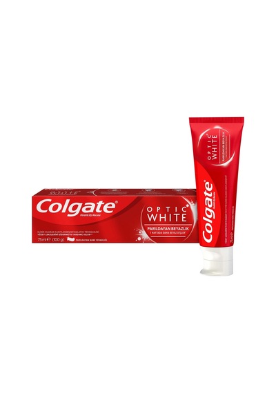 Colgate Parıldayan Beyazlık Optic Diş Macunu 75 Ml - Beyazlatıcı Ve Parlaklık Tarı