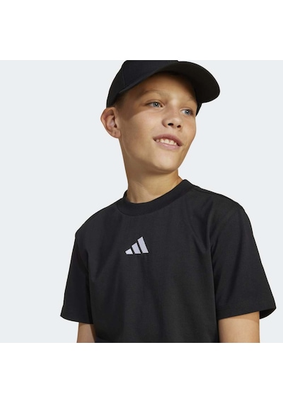 Adidas Jc9776 J Sl Tee 160 Çocuk Tişört Siyah