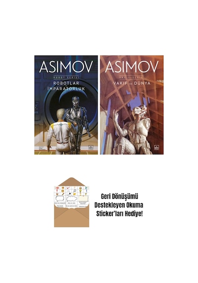 Robotlar Ve İmparatorluk Robot Serisi 4. Kitap + Vakıf Ve Dünya Vakıf Serisi 5. Kitap