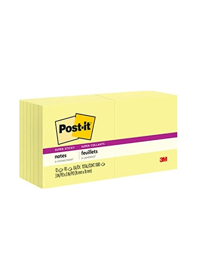 Ayrex Post-it Sticky Not, Sarı, 90 Yaprak