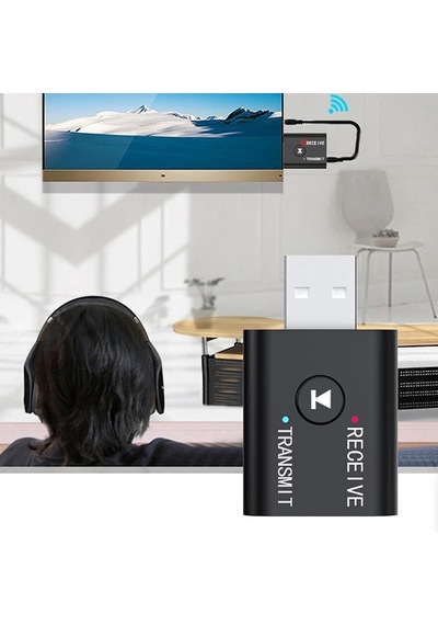 Lexroo Ally 2in1 Bluetooth 5.0 Usb Adaptör Verici Ve Alıcı Aux Gi