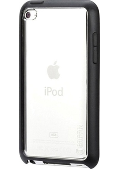 Griffin Apple Uyumlu iPod Touch 4 İle Şeffaf Siyah Stantlı Kılıf Reveal Re01915