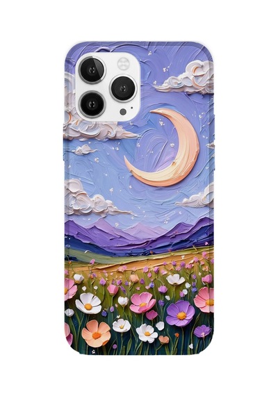 İphone 12 Pro Max Uyumlu Baskılı Şeffaf Telefon Kılıfı Koleksiyon: Pastelbloom Soft Series 5