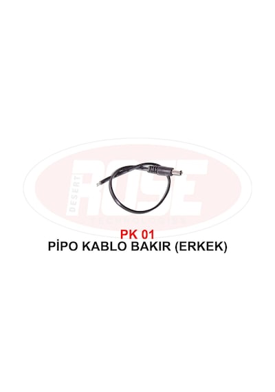 Pk 01 Pipo Kablo Bakır-Erkek