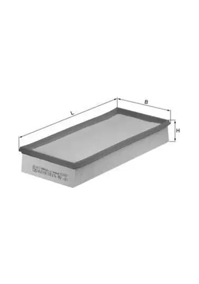 Mahle Lx514 Hava Filtresi Mr127078 Mr239025