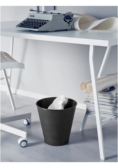 Ikea Fniss Çöp Kovası Siyah 168474191 Siyah