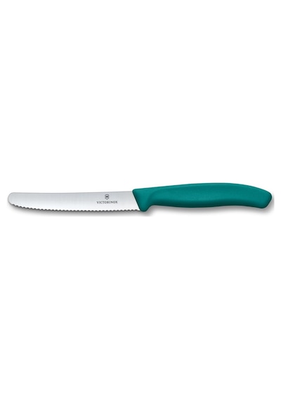Victorinox 6.7834.C1 Swiss Classic 11 cm Tırtıklı Domates Bıçağı  Yeşil