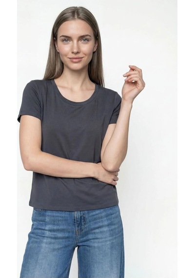 Kadın T-shirt Lf2040480 Gri