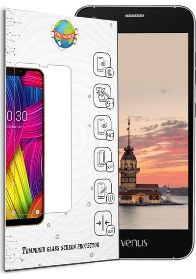 Vestel Venüs Uyumlu V3 5040 Temperli Ekran Koruyucu Kırılmaz Cam