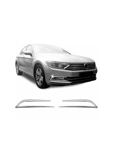 Volkswagen Passat B8 Krom Sis Farı Çerçevesi 2015-2018 Arası N11.4983