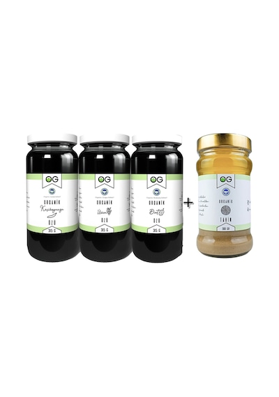 OG natural Organik Özler Seti 3 x 315 G + Organik Tahin 300 G