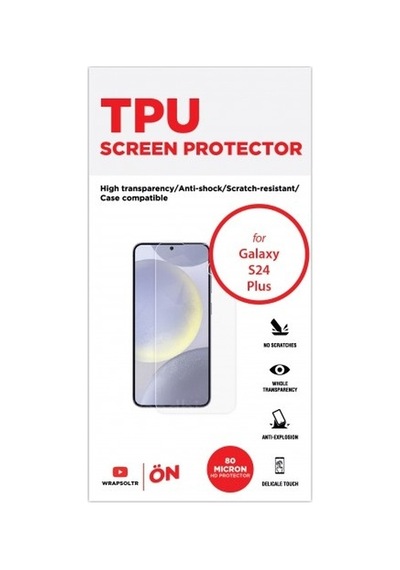 Samsung Galaxy Uyumlu S24 Plus Ekran Koruyucu Tpu Film