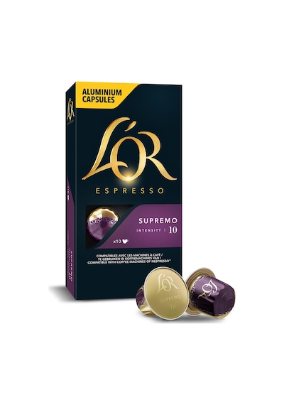 L'or Espresso 10 Supremo Kapsül Kahve 10 x 10'lu