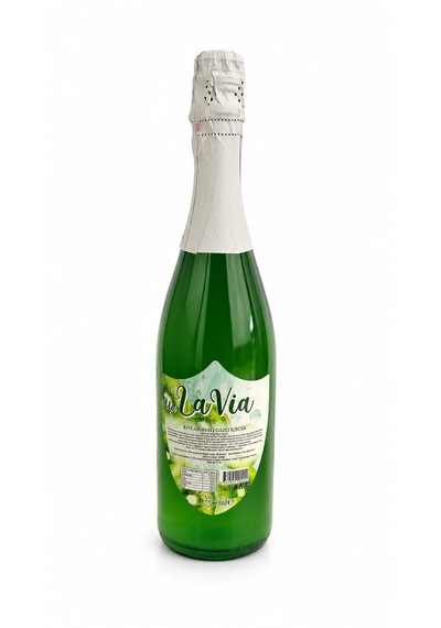 Alkolsüz Şampanya Kivi Aromalı Simli İçecek Alkolsüz Salla Patlat Şampanya