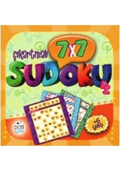7X7 Çıkartmalı Sudoku 4