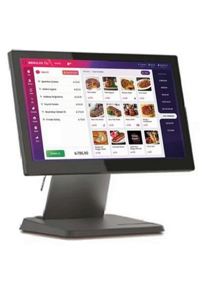 Perkon P-shop I185 İ5 7.nesil 8gb 128gb Ssd 18,5" Multi Dokunmatik 11,6 " Müşteri Gör Ekranı Pos Pc + Wifi
