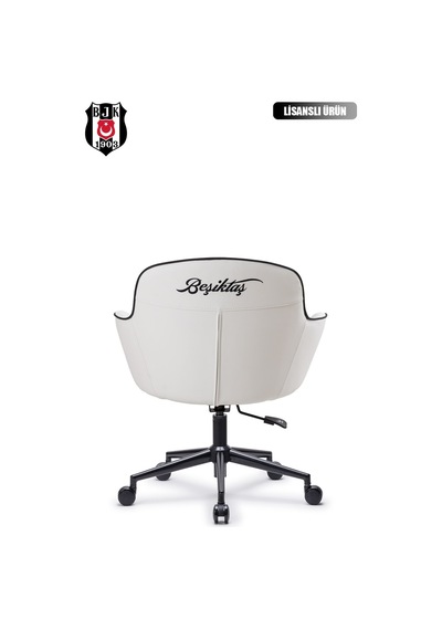 Fanchair X Beşiktaş Icon Beyaz Çalışma Koltuğu-38