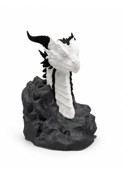 Dağın Ejderi 15cm Dekoratif Biblo 3d Baskı