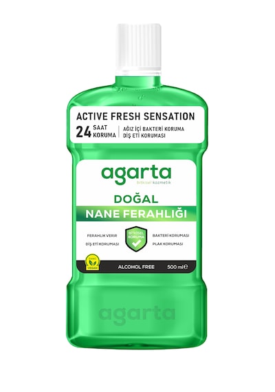 Agarta Ferah Nefes Alkolsüz Ağız Bakım Suyu 500 ML
