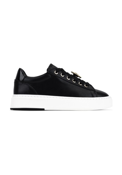 Tamer Tanca Kadın Suni Deri Siyah Sneakers & Spor Ayakkabı 1009 3333 Bn Ayk Y26 Sıyah Cılt