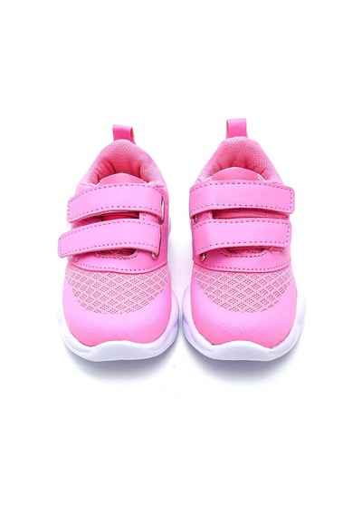 Ultra Hafif Memory Foam İç Taban Çocuk Pembe Spor Ayakkabı M-1000 Pembe
