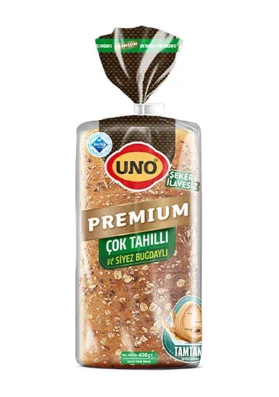 5 Adet Uno Premium Çok Tahıllı Ekmek 400 G