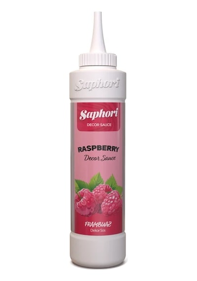 Saphori Frambuaz Aromalı Dekor Sos Frambuaz Aromalı Pasta Sosu 750 Gr