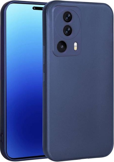 Xiaomi Mi 13 Lite Kılıf Esnek Yapılı İnce Slim Silikon Kapak Ryc/premier Lacivert