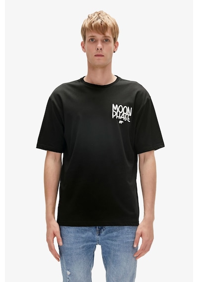 Bad Bear Moon Phase Erkek Siyah Tişört Siyah