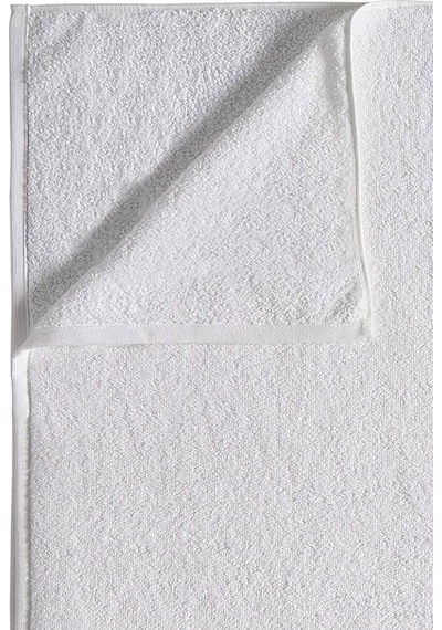 10 Lu Otel Banyo Havlusu %100 Pamuklu 90x150 Cm Beyaz 20/2 Ring 650 Gr Beyaz