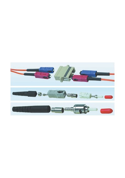 Hcs Vfo-22211 Sc Duplex Mm 50/125 Fiber Adaptör Coupler Bej 5'li Paket