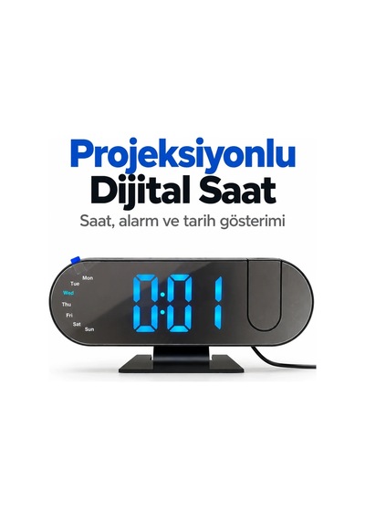 Ers Ds3827 Masa Saati Çok Renkli