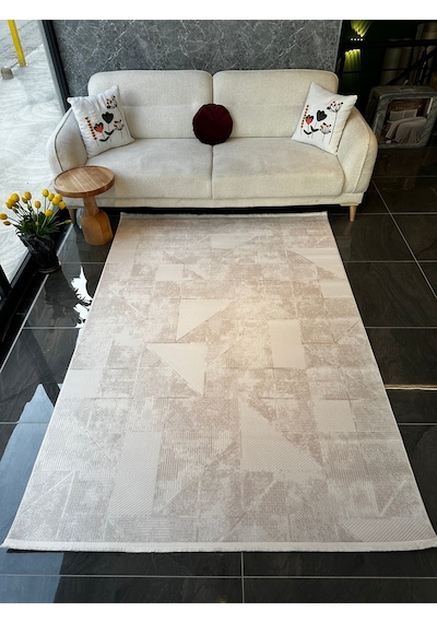 Vista Halı Salon, Oturma, Yatak Odası Halısı Desen Kodu 76644-061 Bej