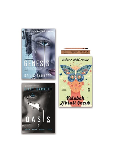 Genç Timaş Oasis - Genesis - Kelebek Zihinli Çocuk Roman Set 3 Kitap