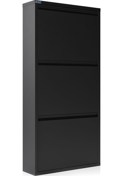 Ceha 3'lü Metal Ayakkabılık - Siyah K.AYK-3 /AB9005