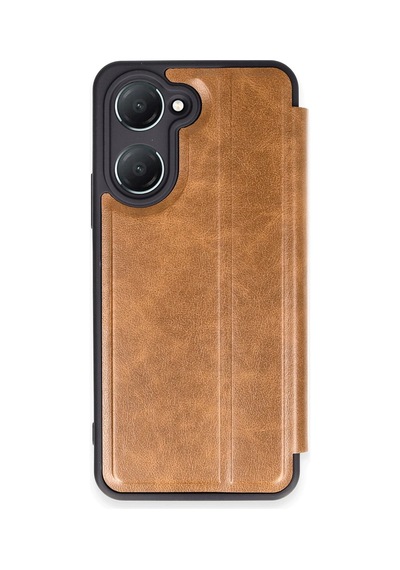 Newface Vivo Y18 Kılıf Flip Cover Semeglbl - 21 - Taba