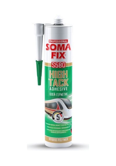 Somafix Hibrit High Tack Beyaz Korniş Yapıştırıcı S580- 290 Ml