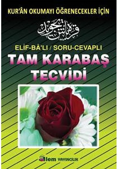 Soru-cevaplı Tam Karabaş Tecvidi Büyük Boy - Cole-884298