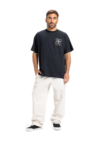 Quiksilver Hw Ouitside Inside Ss Erkek Kısa Kollu Tişört Eqyzt08032 Siyah