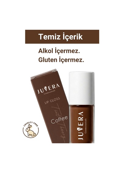 Juvera Lip Gloss Coffee, Nemlendirici, 5 Ml
