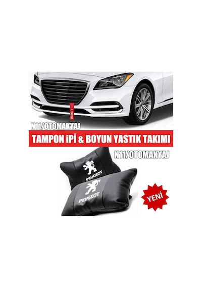 Peugeot 207 Tampon Süsü Boyun Yastık Takım Aksesuarı