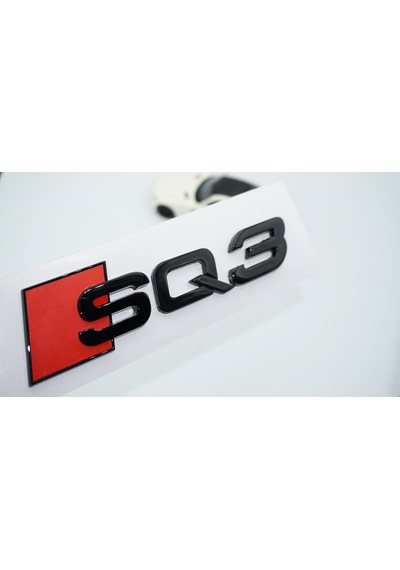 Dk Tuning Sq3 Siyah Abs 3m 3d Bagaj Logo Audi İle Uyumlu